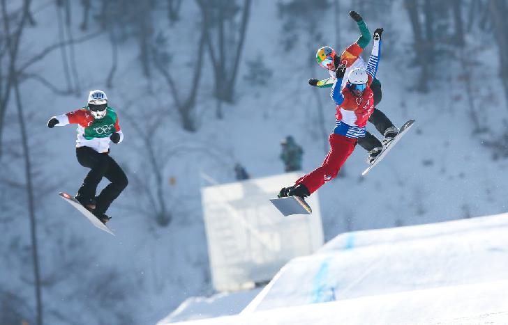 Team Snowboarding Cross